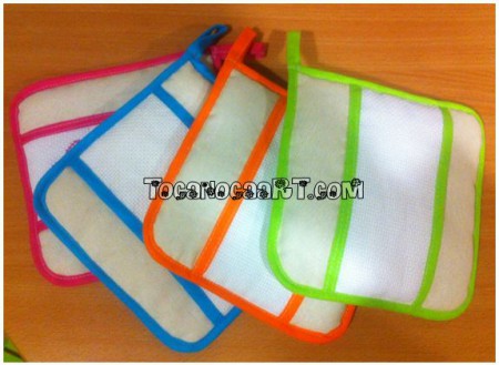 Cores disponíveis para bordar